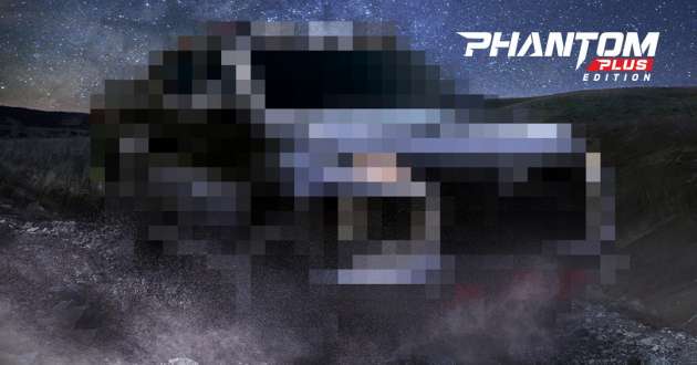 2022 Mitsubishi Triton Phantom Plus Edition teased ahead of imminent Malaysian launch – ROI open