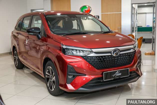Perodua Alza 2022 – perincian varian X, H dan AV