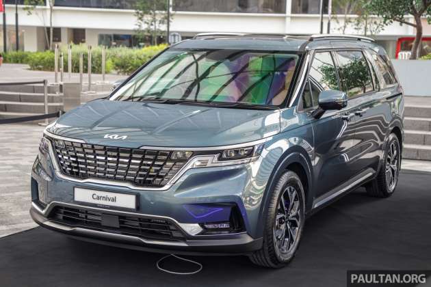 Kia Carnival CKD 2022 – produksi di Kulim bermula bagi versi 7- dan 8-tempat duduk, 3 varian ditawarkan