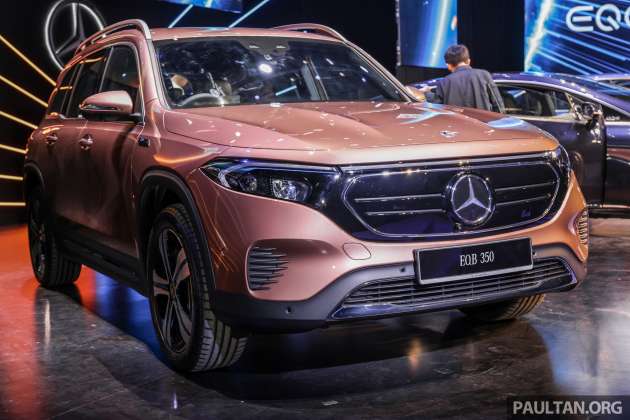 Mercedes-Benz EQB350 4Matic in Malaysia – 423 km EV range, 292 hp and 520Nm; estimated price RM330k