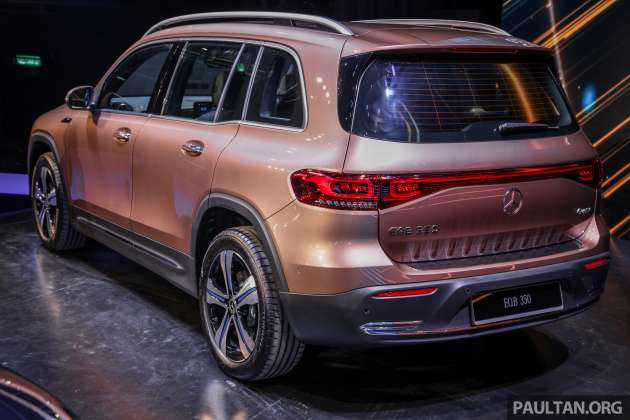Mercedes-Benz EQB350 4Matic in Malaysia – 423 km EV range, 292 hp and 520Nm; estimated price RM330k