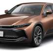 2023 Toyota Crown unveiled as new series of models – no more sedan; four bodystyles, two hybrid engines