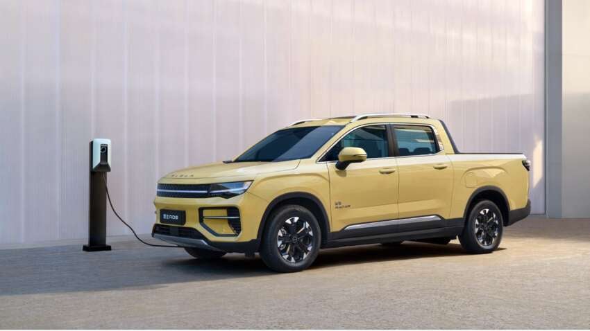 Geely Radar RD6 debuts – Hilux-sized EV pick-up truck built on SEA platform; Q4 2022 launch; 600 km range 1603776
