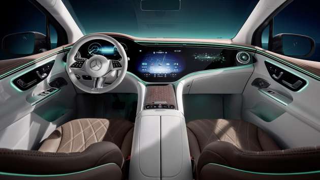 Mercedes-Benz EQE SUV interior revealed – five-seater luxury electric SUV to make its debut on October 16