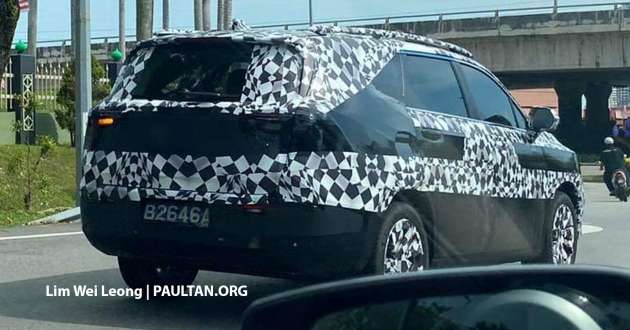 2023 Proton X90 spotted testing in Malaysia again – now with less camo; to get 1.5L TGDi three-cylinder?