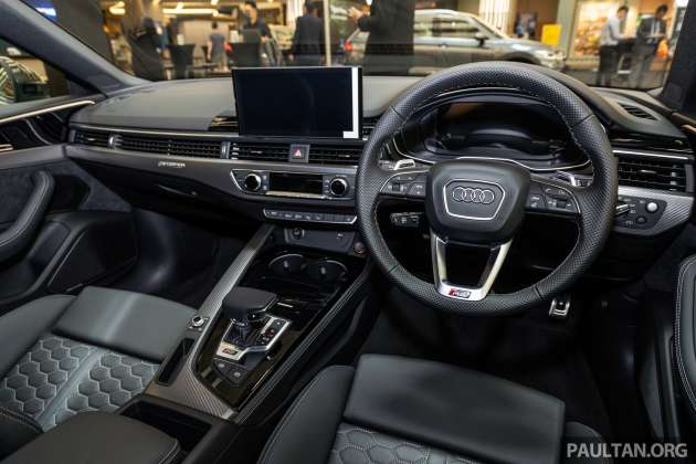 2022 Audi RS5 Sportback facelift in Malaysia – 450 PS, 650 NM, 280 km/h top speed, RS modes, RM810k