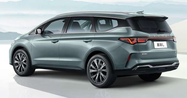 Geely Jiaji L launched in China – facelifted MPV gets Proton’s Infinite Weave grille, longer body, 1.5T, 7DCT