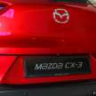 2022 Mazda CX-3 launched in Malaysia – new 2.0L and 1.5L Core variants; now CBU Thailand; from RM108k