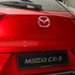 2022 Mazda CX-3 launched in Malaysia – new 2.0L and 1.5L Core variants; now CBU Thailand; from RM108k