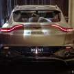 Aston Martin DBX707 now in Malaysia – world’s most powerful luxury SUV, 707PS, 900 Nm, RM1.098 million