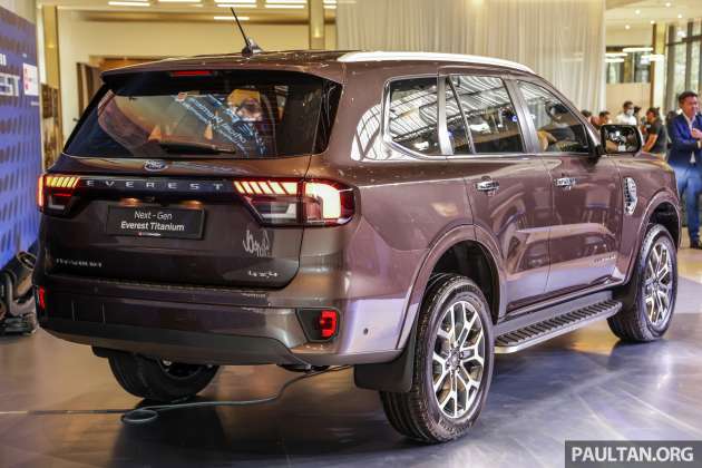 Ford Everest 2022 di Malaysia — tiga varian, dua pilihan enjin turbo dan bi-turbo, harga dari RM264k