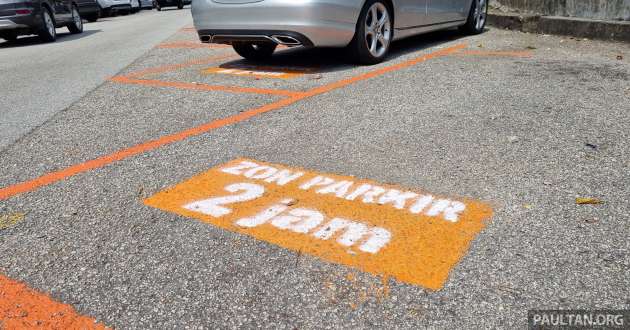 How to pay for MBSJ parking in Subang Jaya’s two-hour parking lots (orange colour) with your phone