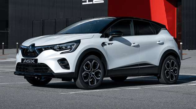 Mitsubishi ASX 2023 didedah di Eropah – kembar Renault Captur; PHEV, Hybrid, mild hybrid & 1.0 Turbo