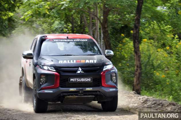 Mitsubishi Triton T1 Ralliart Asia Cross Country Rally 2022 – masih guna enjin standard, tapi betul-betul laju!