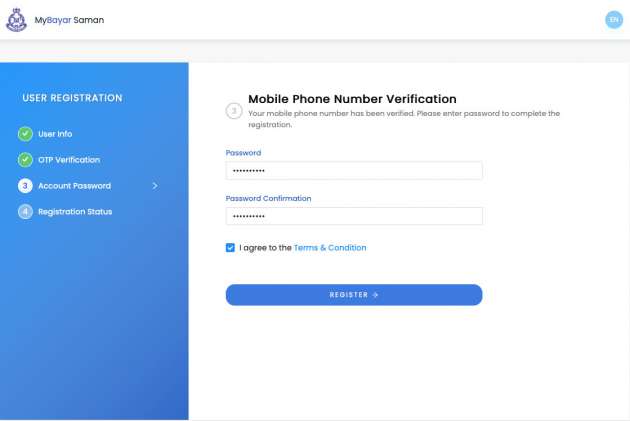 MyBayar Saman – pay your PDRM summons online