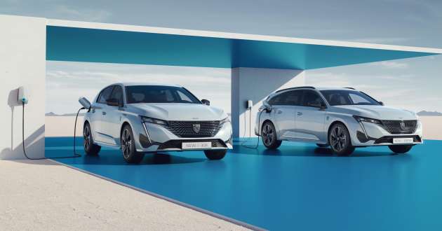 Peugeot E-308 pure EV debuts – 156 hp/260 Nm, over 400 km range WLTP; 20-80% charge in under 25 mins