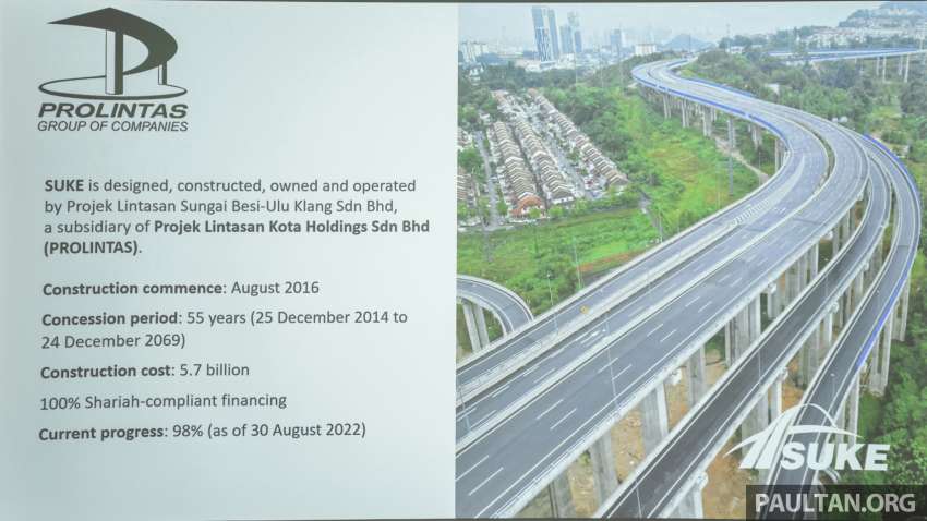 Menteri Kerja Raya akan rasmikan Lebuhraya SUKE malam esok; umum bayaran tol dan tarikh pembukaan 1512149