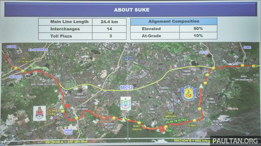 Works minister to launch SUKE highway tomorrow night, will announce Phase 1 opening date, toll fares 1512078