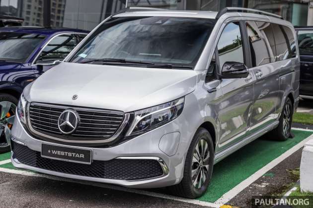 Mercedes-Benz EQV300 di M’sia – van 7-tempat duduk, bateri 100 kWh, jarak EV 340 km, 204 PS; dari RM485k