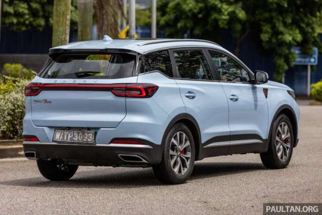 Chery Tiggo 7 Pro ditunjuk di Malaysia — SUV segmen C lawan bagi CR-V, X70; enjin 1.5 Turbo dengan CVT