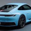992 Porsche 911 Carrera T debuts – 35 kg lighter than base Carrera; 385 PS; 7-speed manual or 8-speed PDK