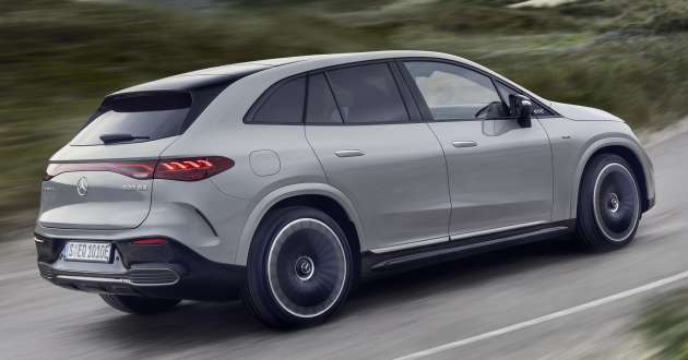 2023 Mercedes-AMG EQE SUV – pure EV models with up to 687 hp/1,000 Nm, up to 488 km range WLTP