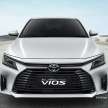2023 Toyota Vios now open for booking in Malaysia – RM90k-RM96k est; wireless CarPlay, rear AC vents