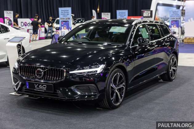 2023 Volvo V60 Recharge T8 Ultimate in Malaysia – live photos of updated wagon; 90 km EV range; fr RM322k