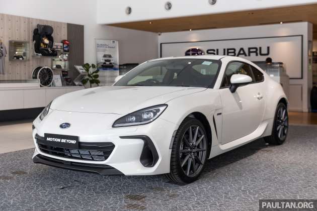 Subaru BRZ 2022 di Malaysia – gambar sebenar model generasi kedua di negara kita, 2.4L NA, kuasa 237 PS