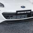 Subaru BRZ 2022 di Malaysia – gambar sebenar model generasi kedua di negara kita, 2.4L NA, kuasa 237 PS