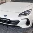 Subaru BRZ 2022 di Malaysia – gambar sebenar model generasi kedua di negara kita, 2.4L NA, kuasa 237 PS