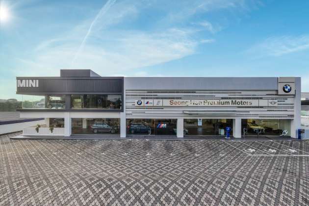 Seong Hoe Premium Motors BMW and MINI showroom reopened in Melaka, with 30 kW DCFC at RM0.40/min
