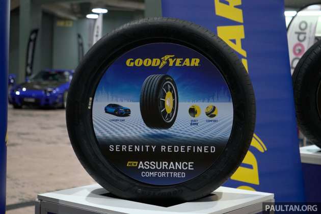 Goodyear Assurance ComfortTred tyres in Malaysia – quieter ride for premium cars, 16- to 19-inches, RM420