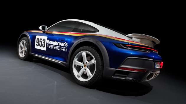Porsche 911 Dakar – kereta rali jalan raya hanya 2,500 unit, suspensi dan tayar off-road, 480 PS/570 Nm