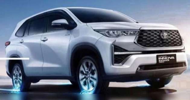 2023 Toyota Innova Zenix MPV leaked ahead of debut