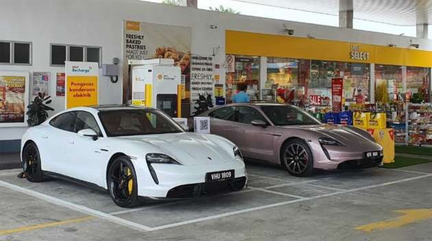 Shell Recharge Skudai R&R south-bound DC charger – 120 kW CCS2, book via ParkEasy, RM2.80/min