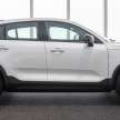 2023 Volvo C40 Recharge Pure Electric in Malaysia – CKD; 408 PS, 78 kWh, 450 km EV range; from RM289k