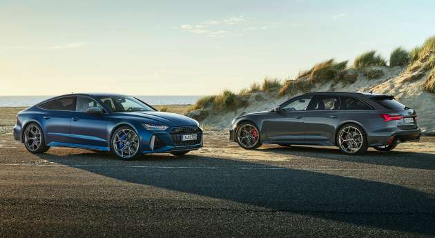 Audi RS6 and RS7 performance – 4.0L V8 with 630 PS, 850 Nm, bigger turbos, 0-100 km/h 3.4s, 305 km/h max
