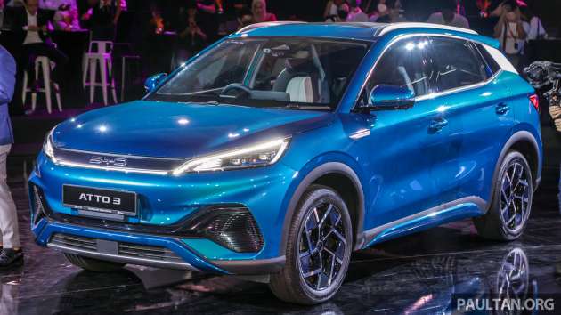 BYD Atto 3 EV officially launched in Malaysia – 49.92 or 60.48 kWh, up to 480 km range, from RM149,800