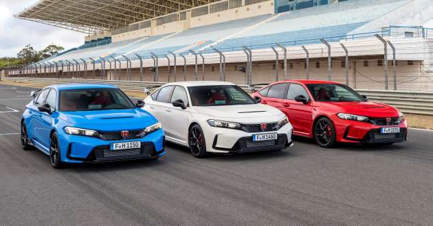 2023 Honda Civic Type R in Europe – 2.0L VTEC Turbo with 329 PS, 420 Nm; 6MT; Honda Sensing; fr RM216k