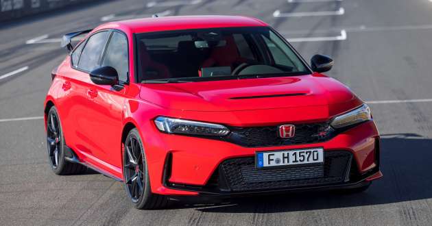 2023 Honda Civic Type R in Europe – 2.0L VTEC Turbo with 329 PS, 420 Nm; 6MT; Honda Sensing; fr RM216k