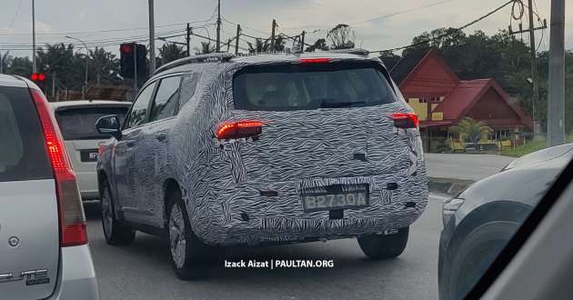 2023 Proton X90 SUV sighted again, in Kuala Lumpur