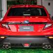 Subaru WRX 2023 di M’sia – sedan, gaya badan wagon; 2.4T 4-silinder flat; 6MT, CVT; dari RM285k