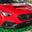 Subaru WRX 2023 di M’sia – sedan, gaya badan wagon; 2.4T 4-silinder flat; 6MT, CVT; dari RM285k