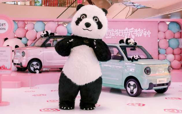 Geely Panda Mini EV revealed – small and adorable city car; 41 PS, 150 km EV range; priced from RM25k
