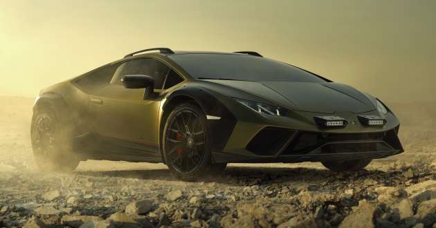 Lamborghini Huracán Sterrato – mid-engined supercar turned off-roader; 610 PS; 1,499 units; from RM1.21 mil