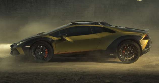 Lamborghini Huracán Sterrato – mid-engined supercar turned off-roader; 610 PS; 1,499 units; from RM1.21 mil