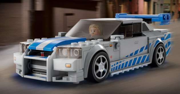 R34 Nissan Skyline GT-R from 2 Fast 2 Furious joins Lego Speed Champions – available from Jan 2023