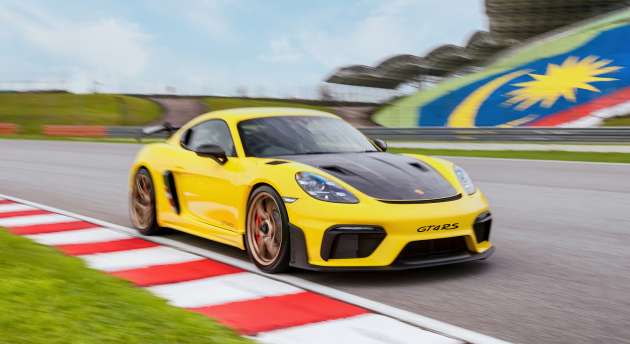 2022 Porsche Cayman GT4 RS in Malaysia – 4.0L NA, 500 PS, 450 Nm, 0-100 km/h 3.4s, from RM1.55 mil