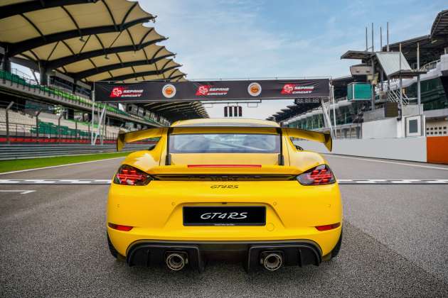 2022 Porsche Cayman GT4 RS in Malaysia – 4.0L NA, 500 PS, 450 Nm, 0-100 km/h 3.4s, from RM1.55 mil